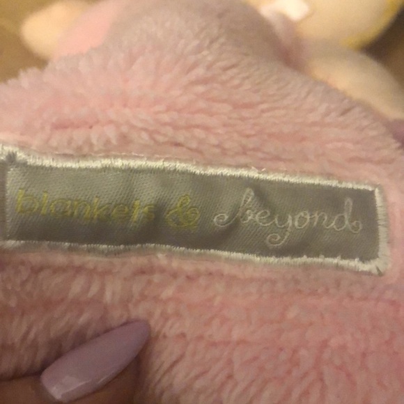Blankets & Beyond Pink Doll Baby Lovey Security Blanket - Picture 4 of 13